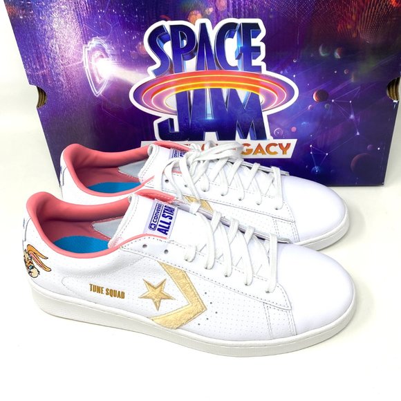 💖MEGA SALE💖Converse Men 172481C PRO LEATHER OX White Onyx Multi Basketball - Picture 2 of 12